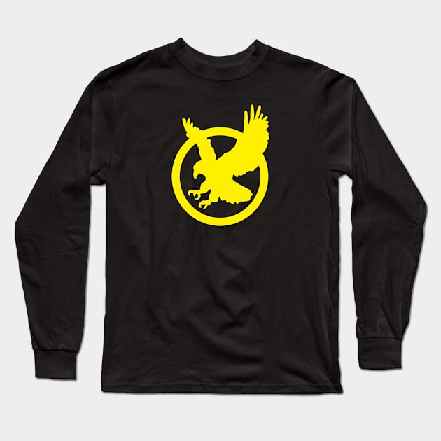 Black Knight Insignia Long Sleeve T-Shirt by MonkeyKing